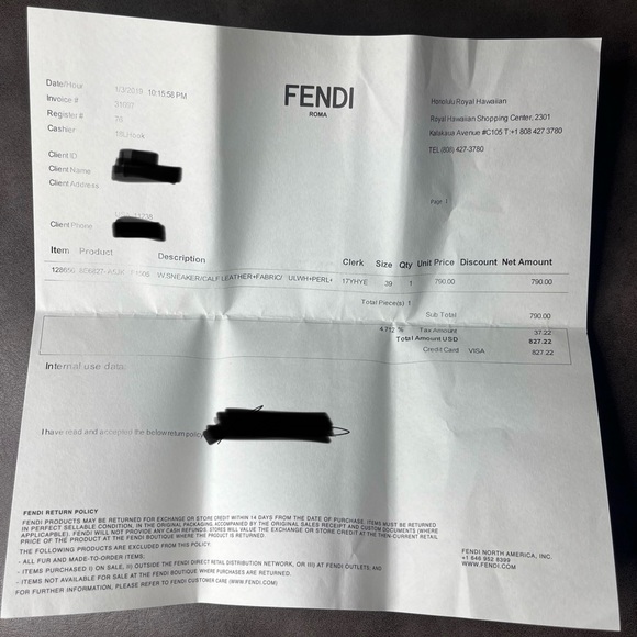 Fendi T-Rex Platform Sneakers - Picture 11 of 11